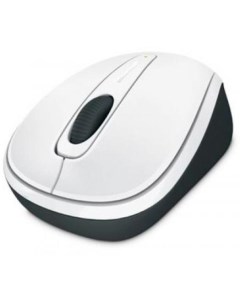 Мышь беспроводная Wireless Mobile Mouse 3500 чёрный белый USB радиоканал Microsoft