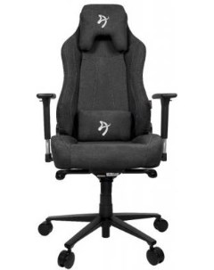 Кресло для геймеров Vernazza Soft Fabric темно серый Arozzi