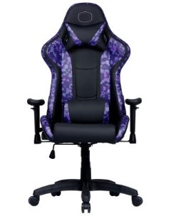 Кресло для геймеров Caliber R1S Gaming Chair Purple CAMO черно фиолетовый Cooler master