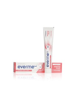 Зубная паста Sensitive Relief 75мл Evermex