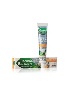 Зубная паста лечебно профилактическая с экстрактом ромашки и маслом облепихи на отваре трав 75 мл Лесной бальзам