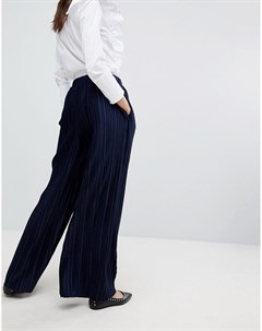 Бархатные плиссированные брюки с широкими штанинами J.o.a