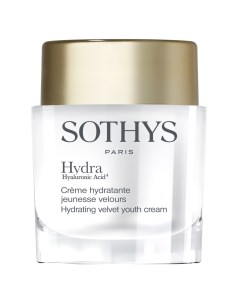 Насыщенный увлажняющий омолаживающий крем Hydrating velvet youth cream 50 мл Hydra Hyaluronic Acid 4 Sothys paris