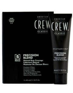 Precision Blend Краска для седых волос темный оттенок 2 3 3 40 мл American crew