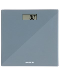 Весы напольные H BS03345 макс 180 кг серый Hyundai