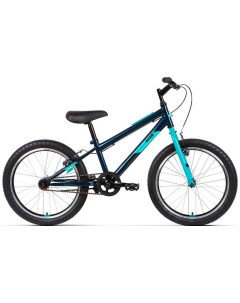 Велосипед MTB HT 20 1 0 20 1 ск рост 10 5 темно синий бирюзовый IBK22AL20076 Altair