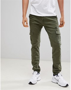 Зауженные брюки карго с манжетами Voi jeans