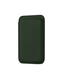 Картхолдер MagSafe Wallet для Apple iPhone с MagSafe тёмно зелёный Vlp