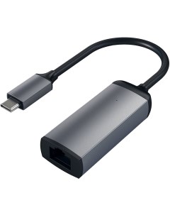 Переходник ST TCENM USB Type C Ethernet 0 1 м серый космос Satechi