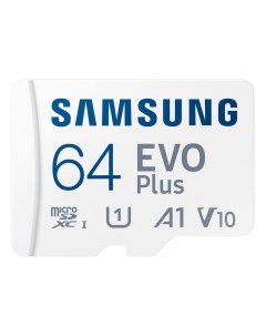 Карта памяти EVO Plus microSDXC 64GB MB MC64KA RU Samsung