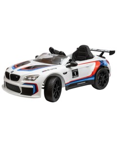 Детский электромобиль BMW М6 GT3 белый Toyland