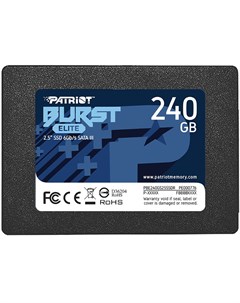 Жесткий диск 240GB Burst Elite PBE240GS25SSDR Patriòt