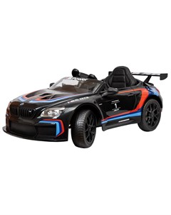 Детский электромобиль BMW М6 GT3 чёрный Toyland