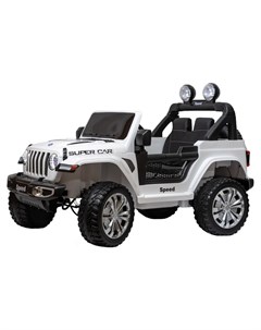 Детский электромобиль Jeep Rubicon YEP5016 белый Toyland