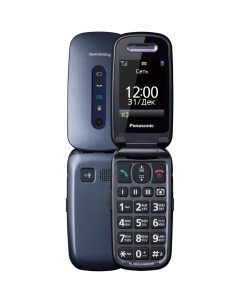 Мобильный телефон KX TU456RUC синий Panasonic