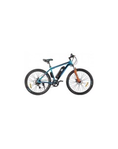 Электровелосипед XT 600 D сине оранжевый Eltreco