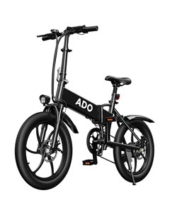 Электровелосипед Electric Bicycle A20 чёрный Ado