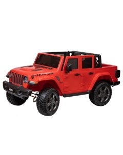 Детский электромобиль Jeep Rubicon 6768R красный Toyland