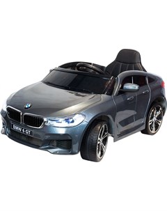 Детский электромобиль BMW 6 GT серебристый Toyland