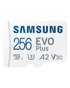 Карта памяти EVO Plus microSDXC 256GB MB MC256KA Samsung