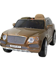 Детский электромобиль Bentley Bentayga бронза Toyland