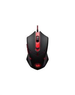 Компьютерная мышь Centrophorus чёрно красная Redragon