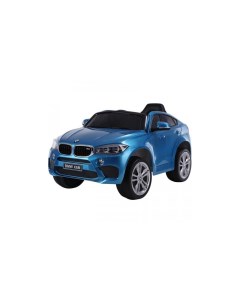 Детский электромобиль BMW X6M mini синий Toyland