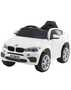 Детский электромобиль BMW X6M mini белый Toyland