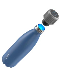 Умная бутылка для воды с УФ стерилизатором LYT Blue Crazycap