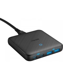 Зарядное устройство PowerPort Atom III Slim A2046 USB C USB A чёрный Anker