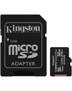 Карта памяти Canvas Select Plus MicroSD 32GB Class 10 Kingston