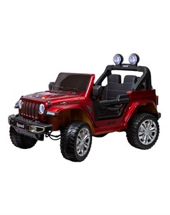 Детский электромобиль Jeep Rubicon YEP5016 красный Toyland