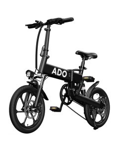 Электровелосипед Electric Bicycle A16 чёрный Ado