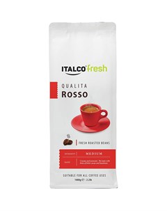 Кофе в зернах Qualita Rosso Italco