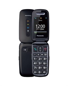 Мобильный телефон KX TU456RUB чёрный Panasonic