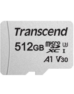 Карта памяти microSDXC 300S 512GB TS512GUSD300S A Transcend