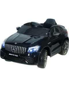 Детский электромобиль Mercedes Benz GLC 63S Coupe чёрный Toyland