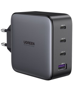 Зарядное устройство GaN Tech Fast Charger USB USB Type C чёрный Ugreen