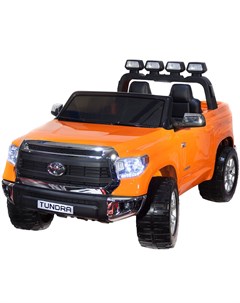 Детский электромобиль Toyota Tundra 2 0 оранжевый Toyland
