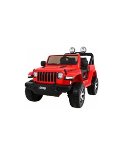 Детский электромобиль Jeep Rubicon DK JWR555 красный Toyland