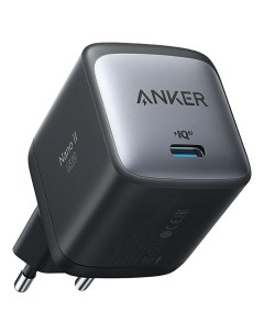 Зарядное устройство PowerPort Nano II GaN 65W A2663G11 USB Type C чёрный Anker