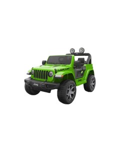 Детский электромобиль Jeep Rubicon DK JWR555 зеленый Toyland