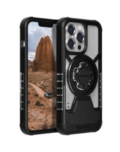 Чехол Crystal Case для iPhone 13 Pro чёрный Rokform