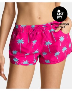 Пляжные шорты женские 1 шт в уп полиэстер розовые Atlantic