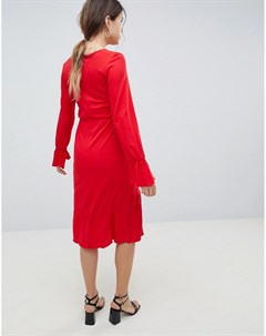 Платье с запахом и оборками ASOS DESIGN Maternity Asos maternity - nursing