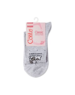 Носки женские CE CLASSIC светло серый 38 39 Conte elegant