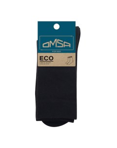 Носки мужские ECO гладь Nero 45 47 Omsa