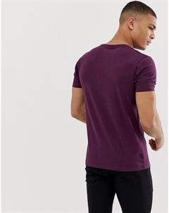 Фиолетовая футболка с круглым вырезом Celio