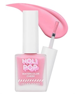 Румяна жидкие Холи Поп Ватер Колор PK04 розовый Holi Pop Water Color Cheek PK04 Pink Muli 10 мл Holika holika