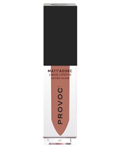 Помада жидкая матовая для губ 10 бежевый MATTADORE Liquid Lipstick Clarity 5 г Provoc